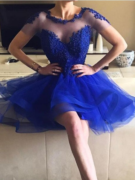 Royal Blue Homecoming Dress ...